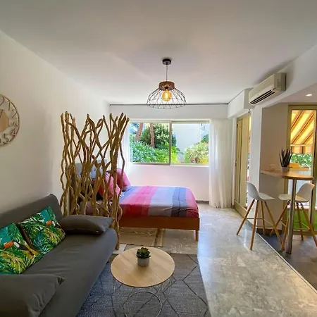 Apartamento Studio - Parking - Balcon Sud - Proche Des Plages Antibes