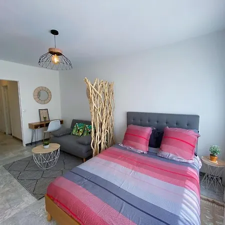 Studio - Parking - Balcon Sud - Proche Des Plages Apartamento Antibes